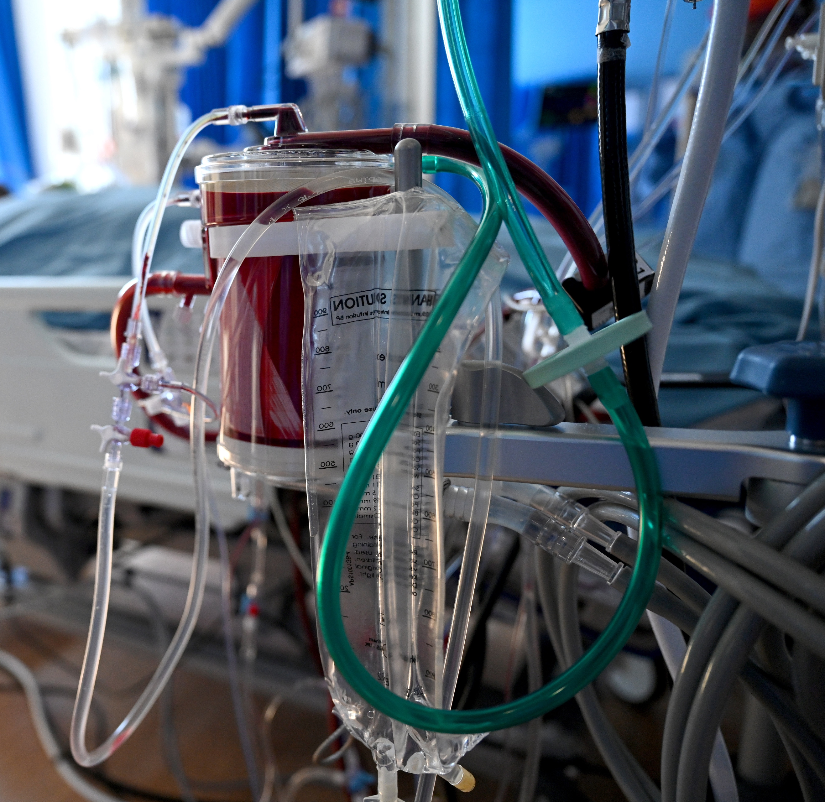 Blood shop oxygenation machine