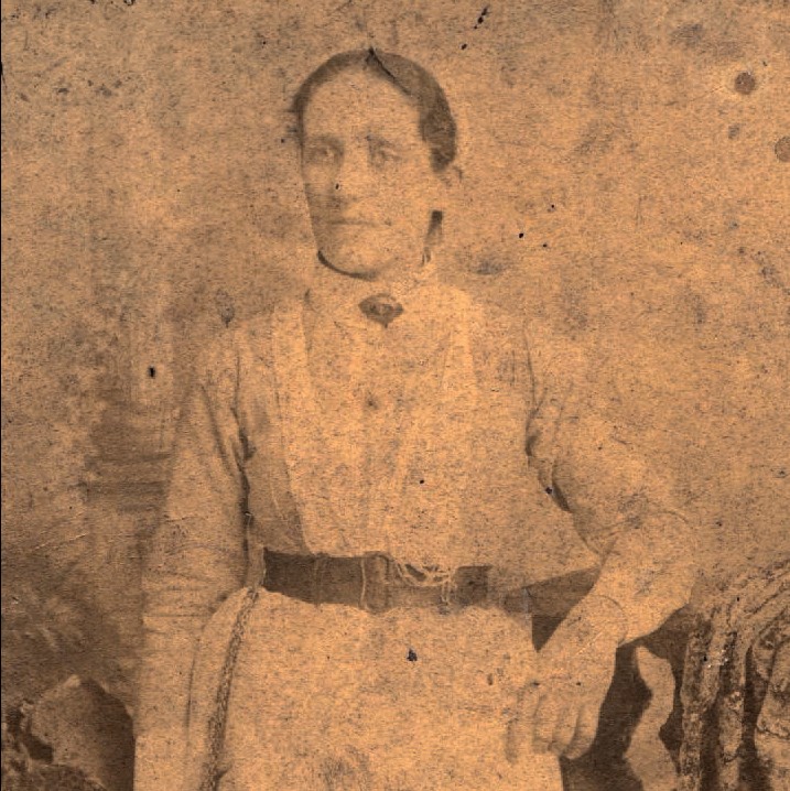 Photograph of nurse Eliza Jane Lillington c. 1887