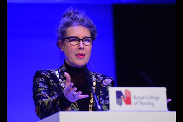 RCN President Anne Marie Rafferty