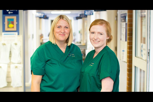 HCAs at Velindre Hospital