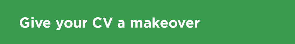 Give your CV a makeover