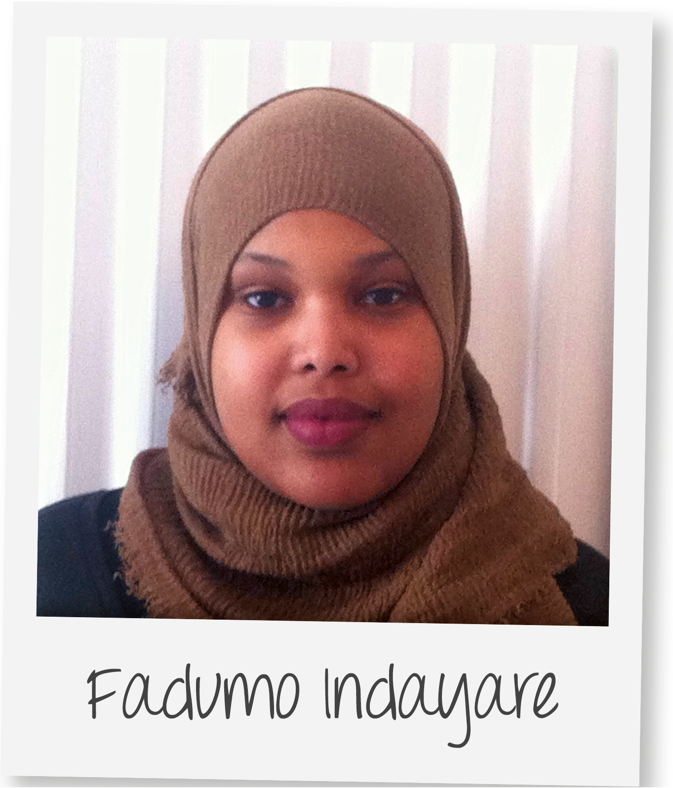 Fadumo Indayare RCN student