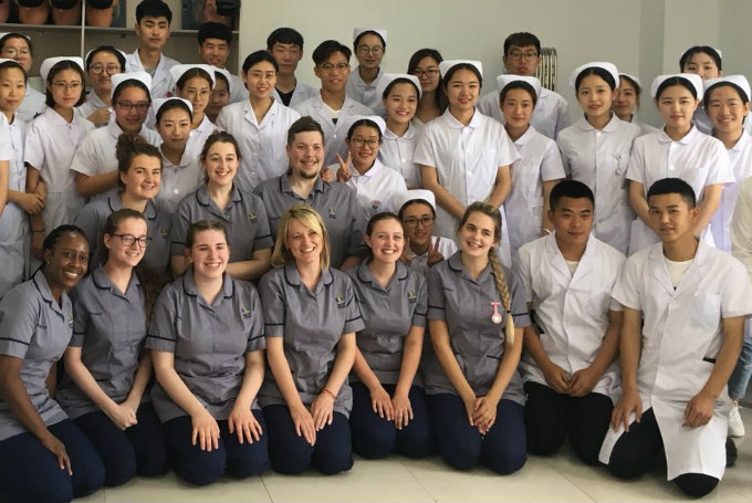 British and Chinese nursing students