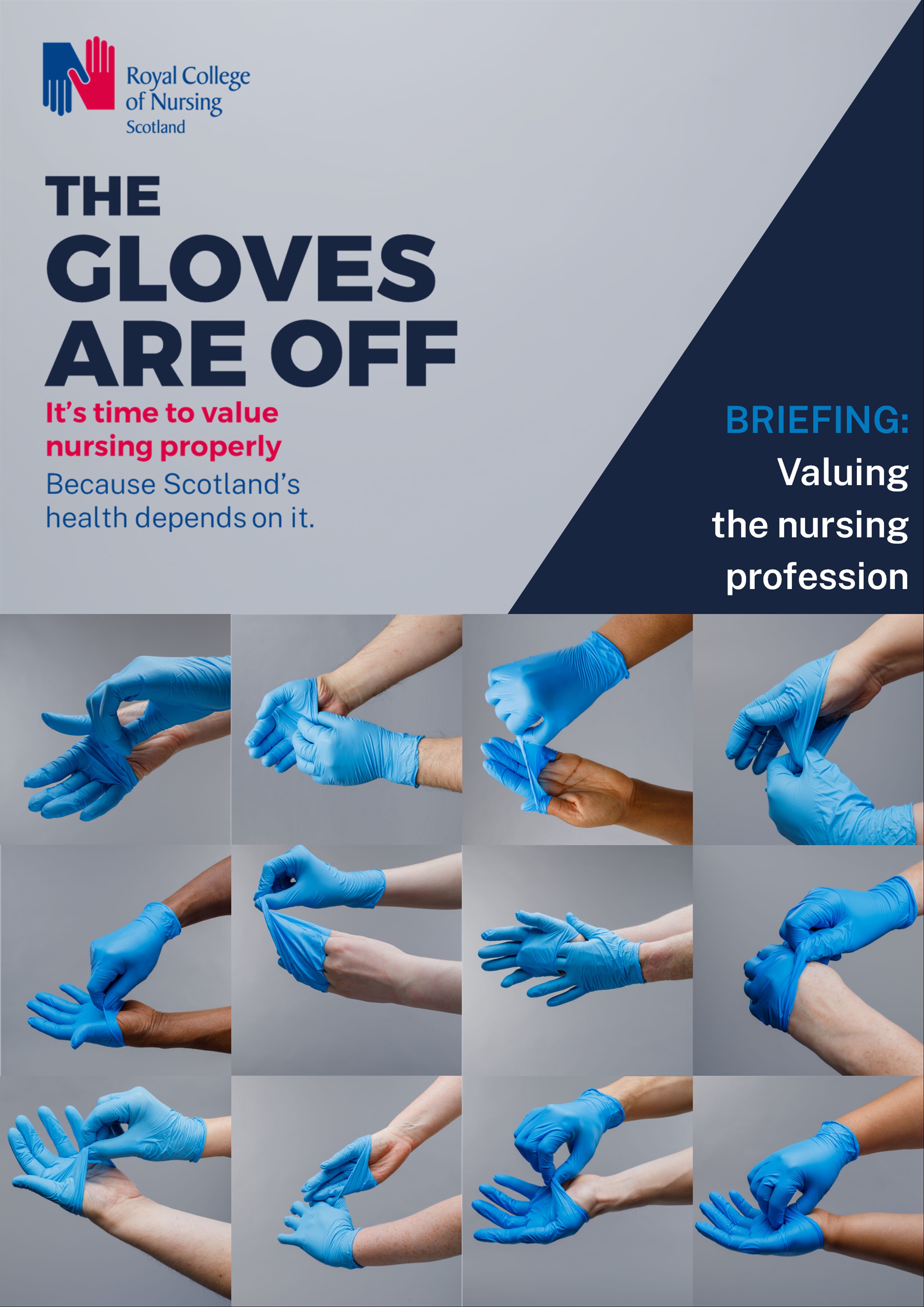 The Gloves are Off - Briefing on valuing the nursing profession