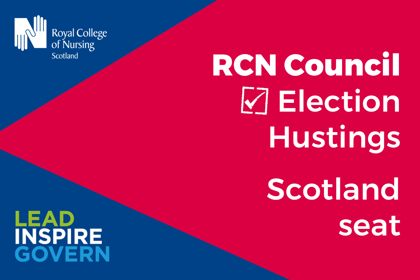 RCN Council Elections 2026 Hustings - Scotland Seat