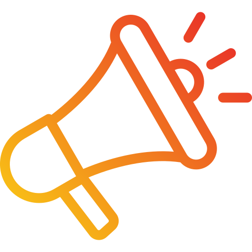 Illustration of a megaphone