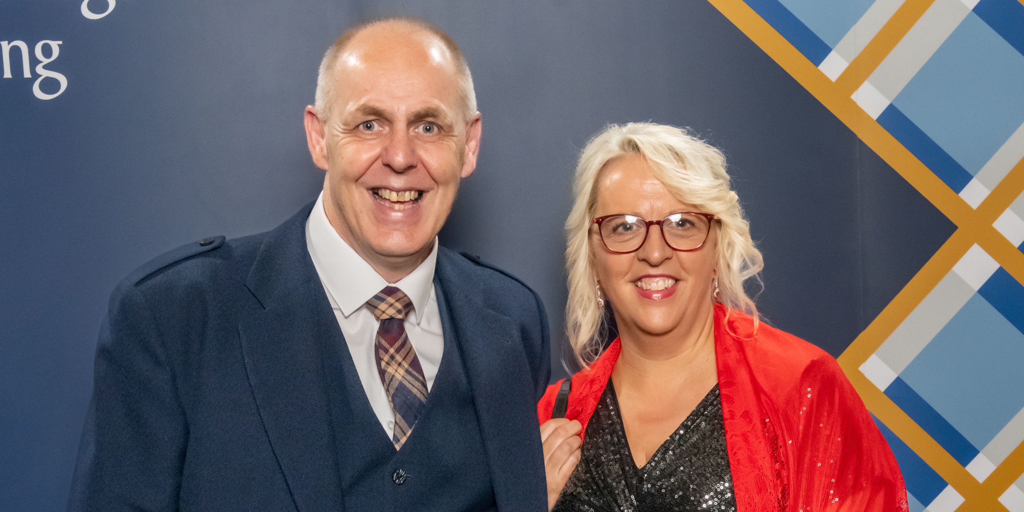 Colin Poolman and Julie Lamberth