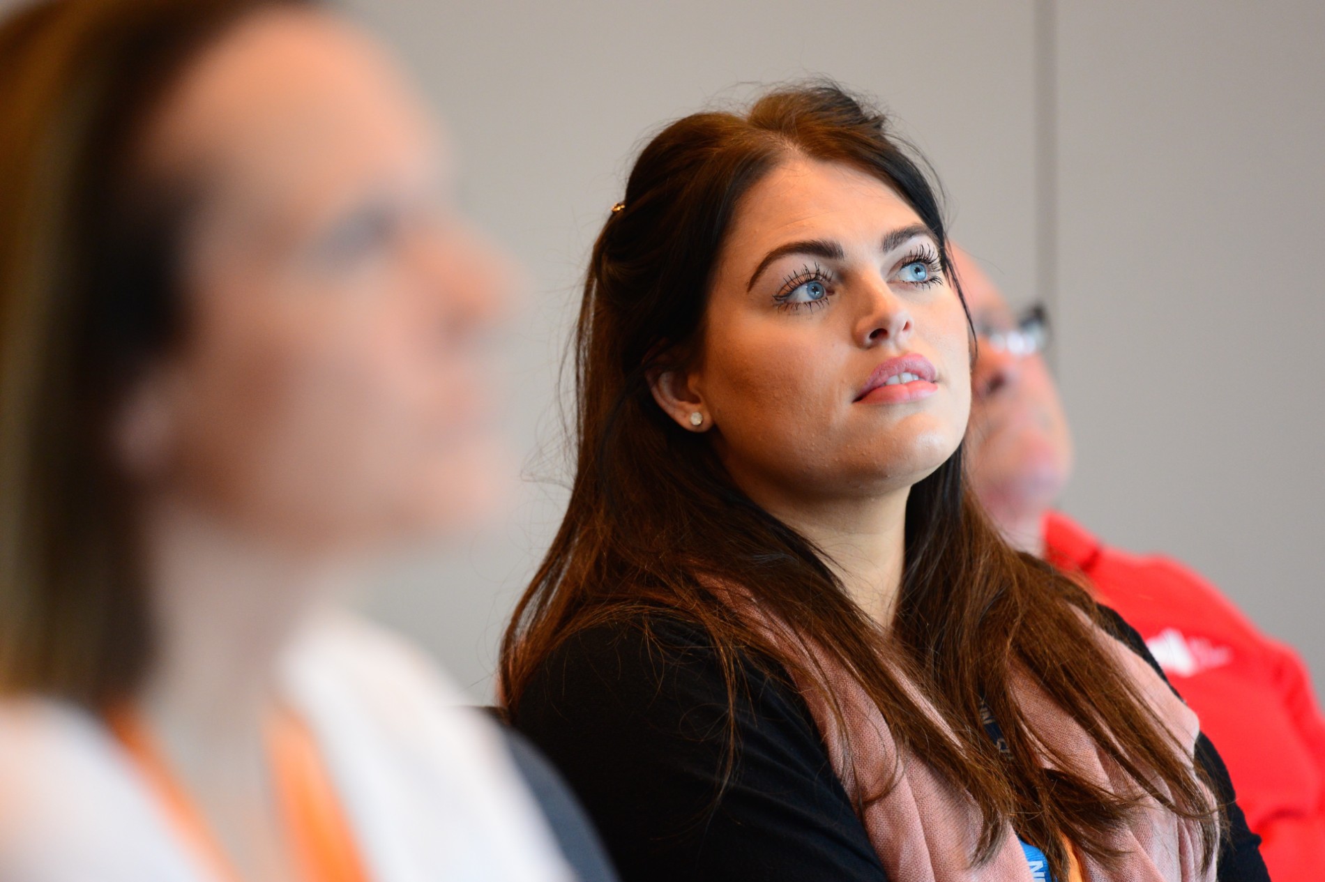 Nurses in a training course