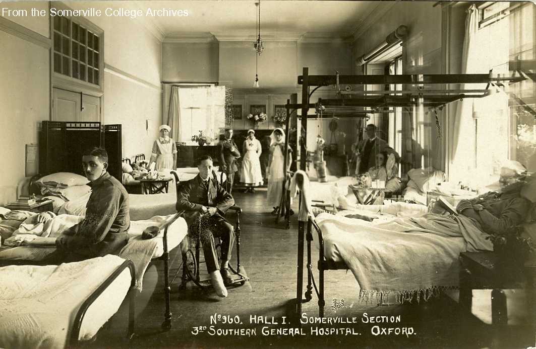 Somerville ward. Image courtesy of the Principal and Fellows of Somerville College, Oxford.