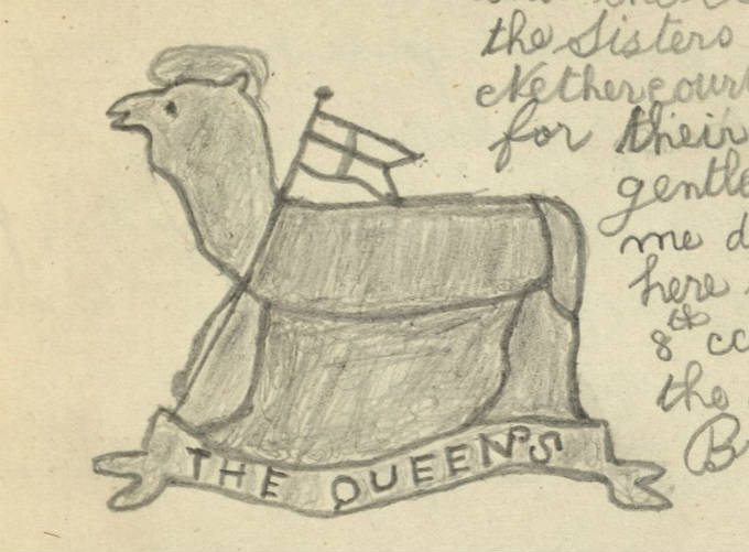 The Queen's (Royal West Surrey) Regiment  drawn by J. C. Dime 
