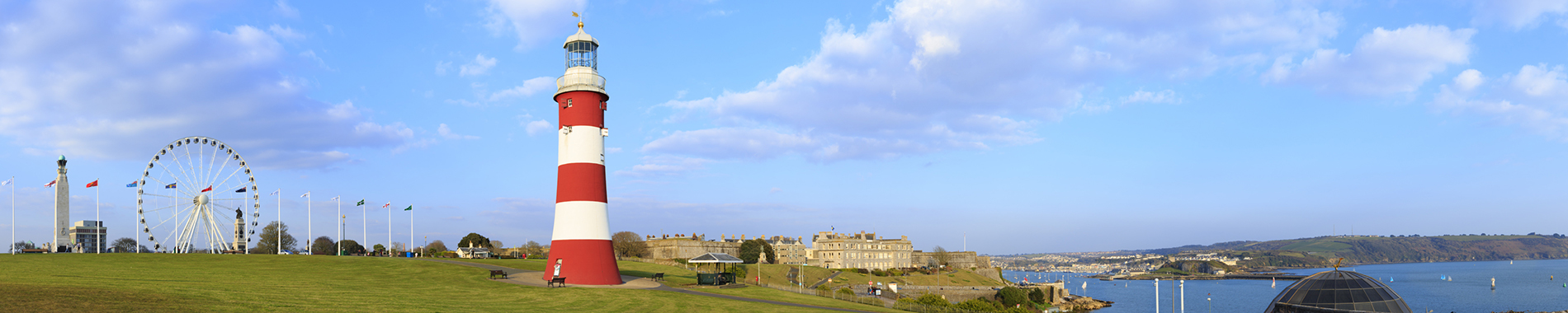 Smeaton's Tower lighthouse in Plymouth