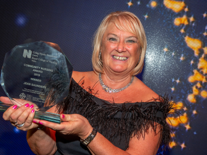 Jean Saunders awards photo 2019 @Model.StoryImage.Alt