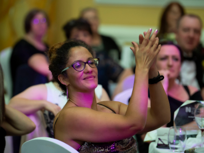 Guest clapping at awards 2019 @Model.StoryImage.Alt