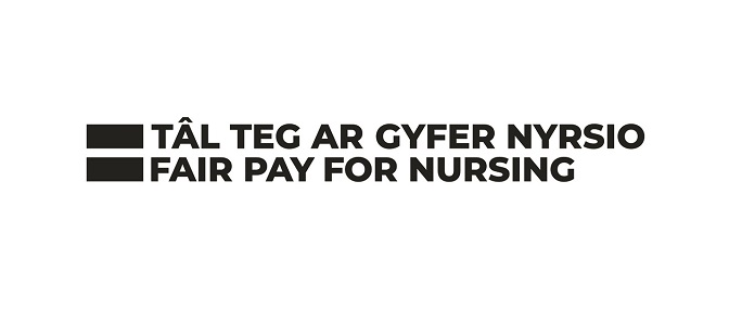 Fair Pay for Nursing bilingual logo