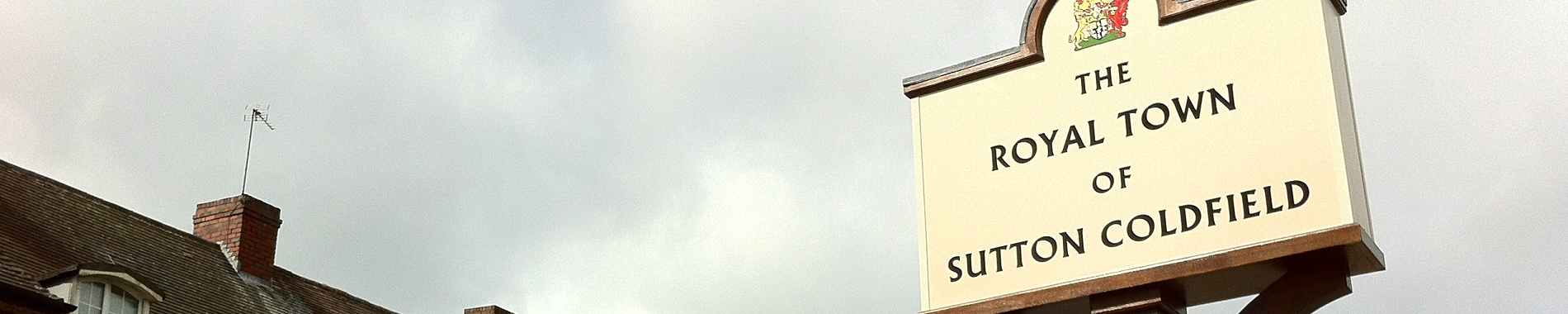 Sutton Coldfield town sign